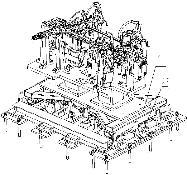 Flexible fixture switching mechanism