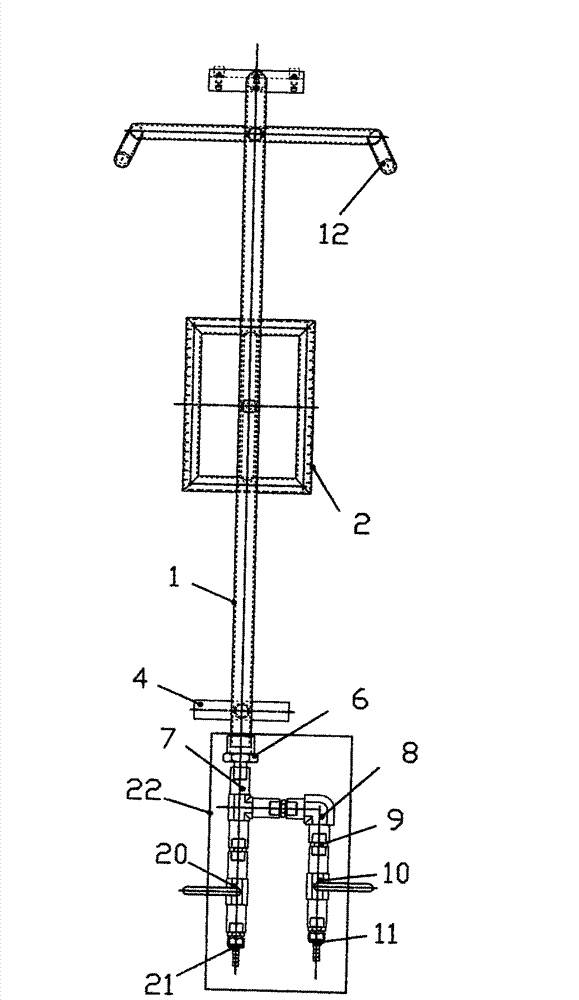 Metal die preheating device and metal die preheating technology thereof