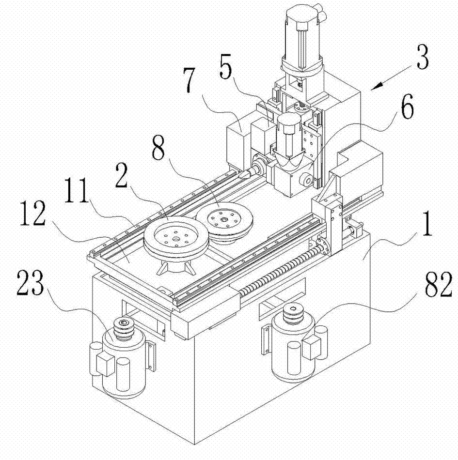 Precise grinding machine for processing solar energy prism