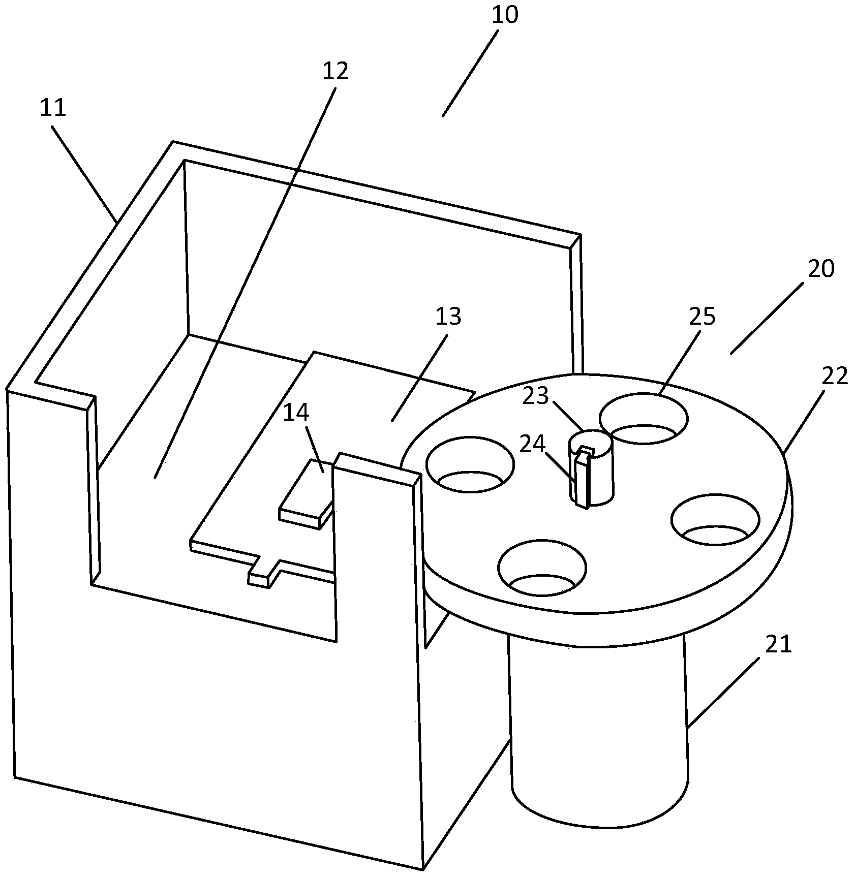 Dye penetration inspection apparatus and dye penetration inspection method