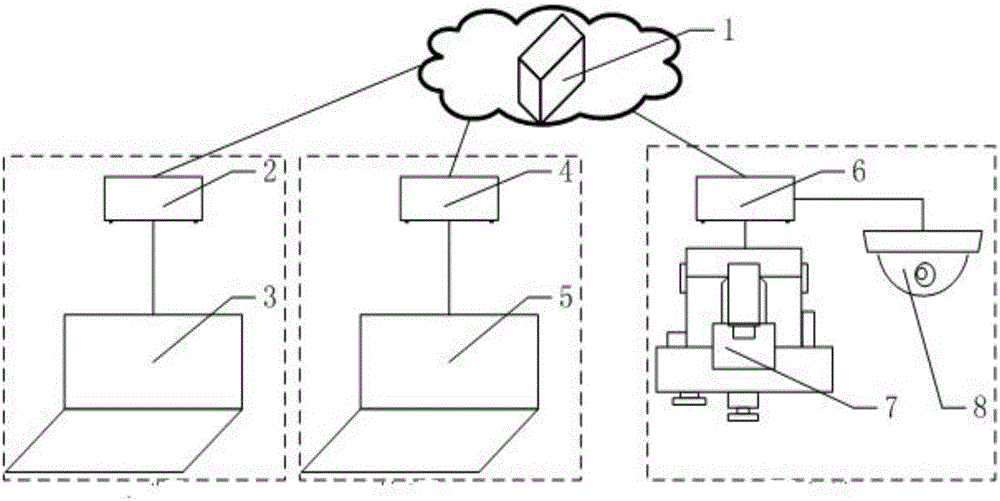 Numerical control course teaching system and method for operating same