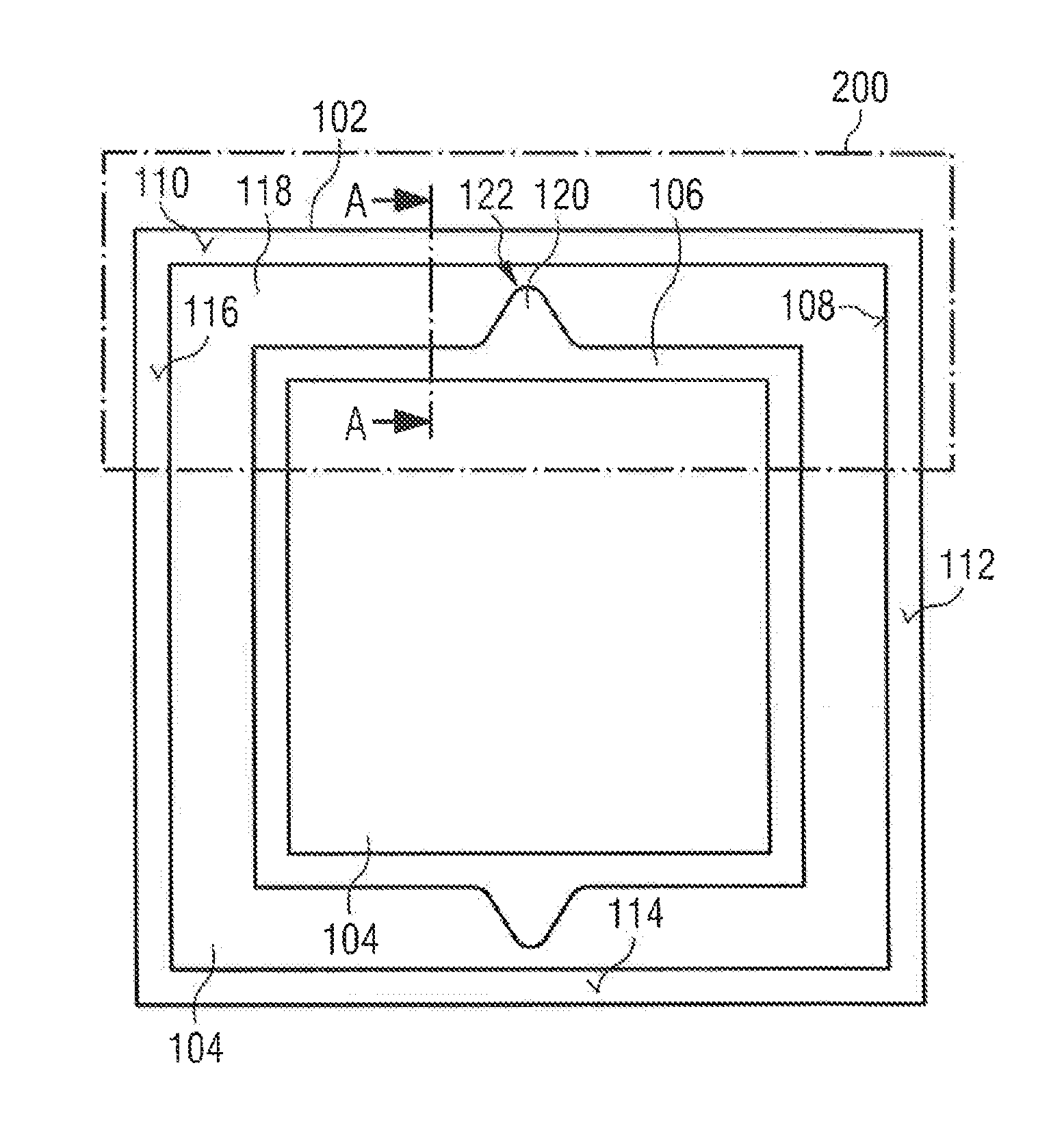 Module for sealing an interface inside an aircraft