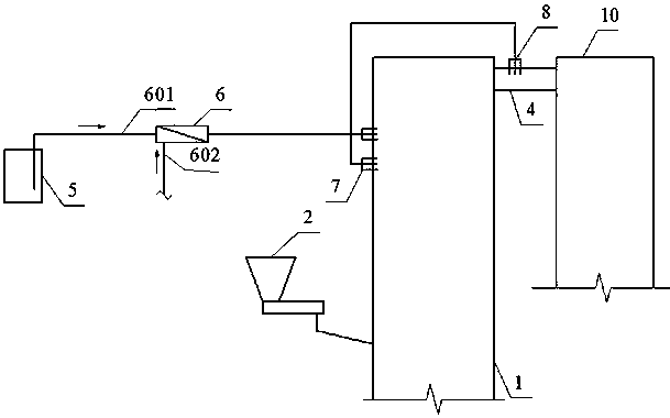 SNCR denitrification system and denitrification method