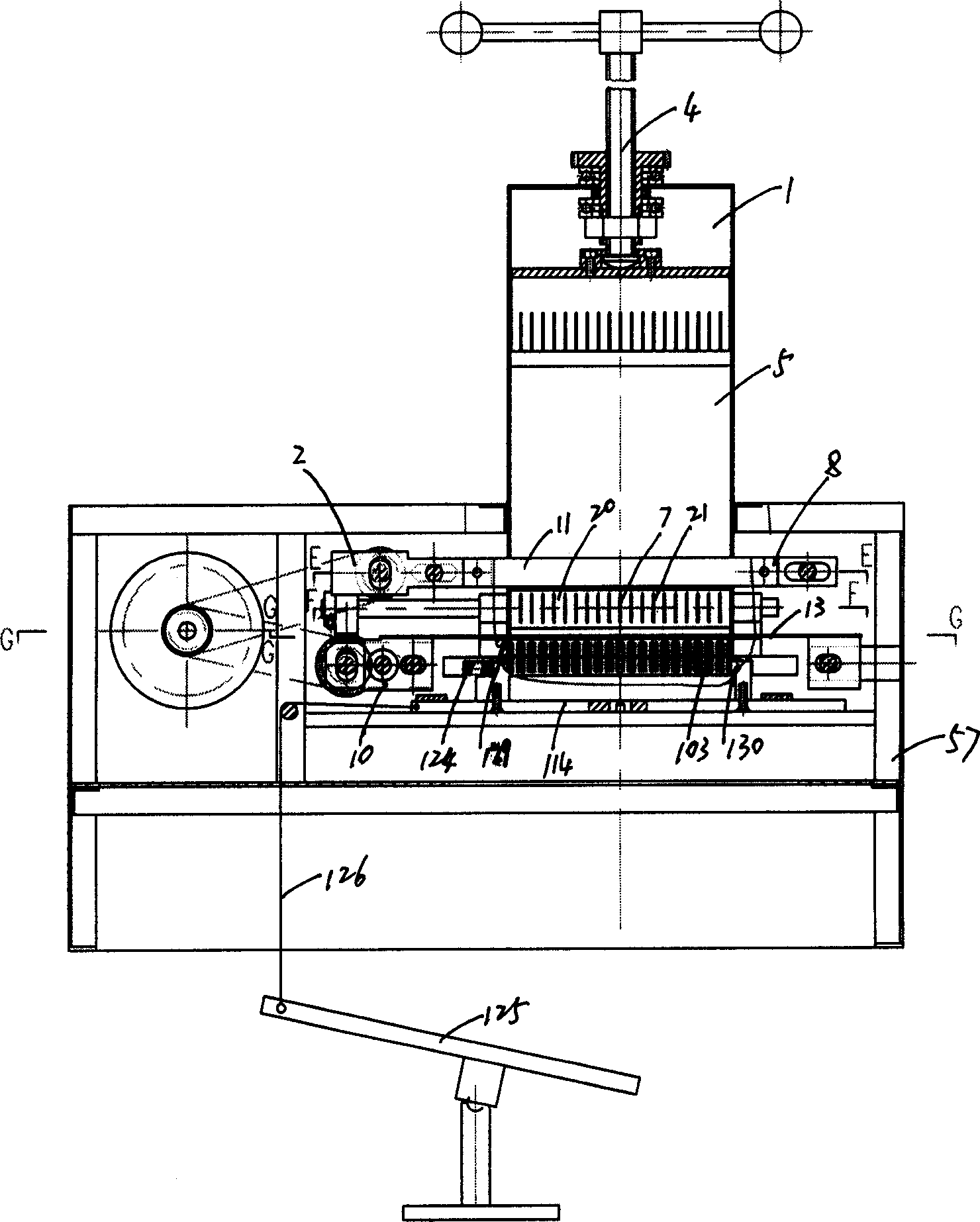 Method and device for forming sliced meat, and machine for puncturing meat string