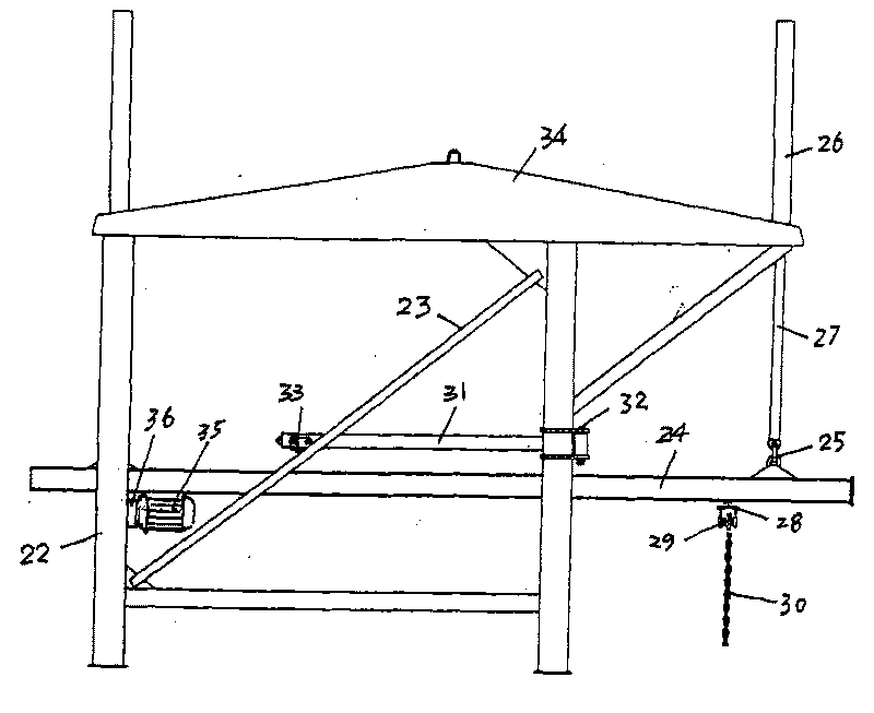 Planker overturning device