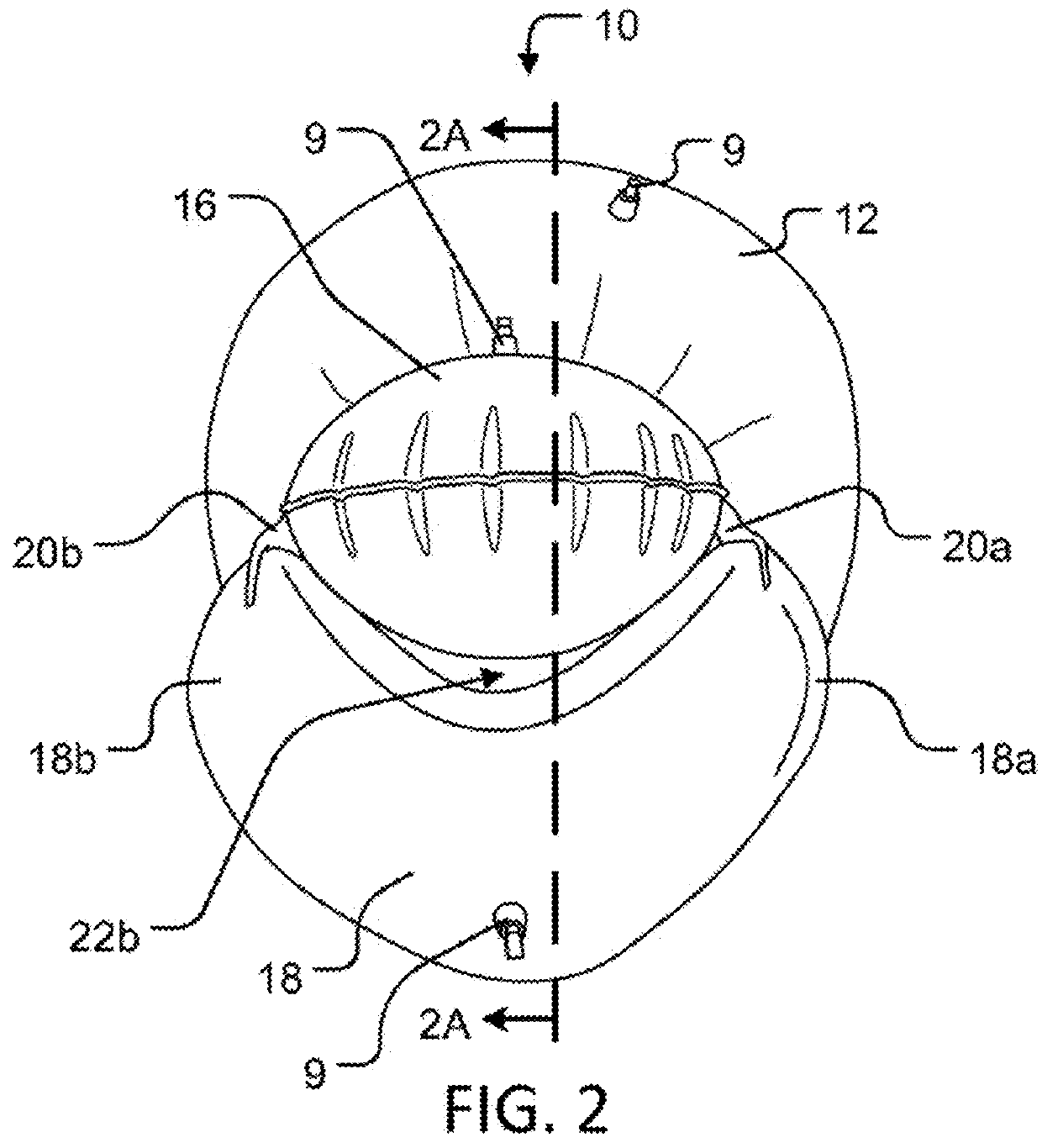 Multiple accessory storage device