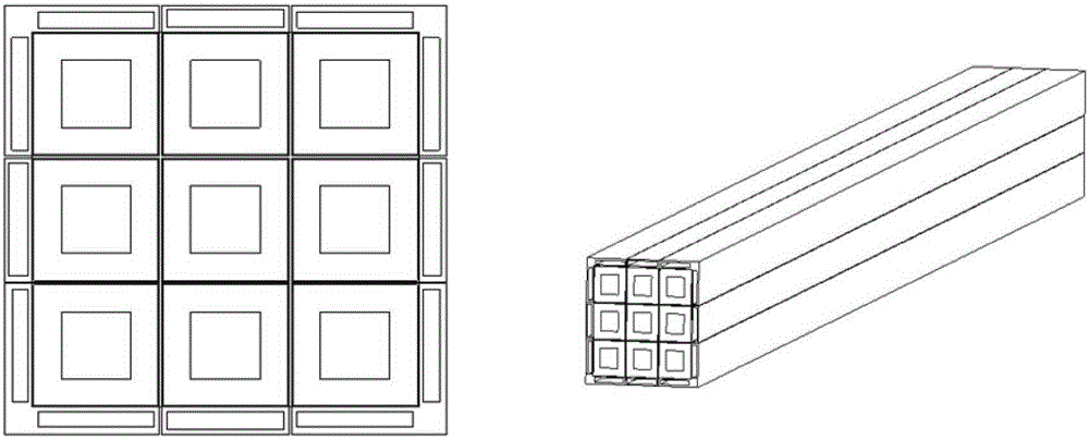 Fuel cell with spatial structural MEA (membrane electrode assembly)