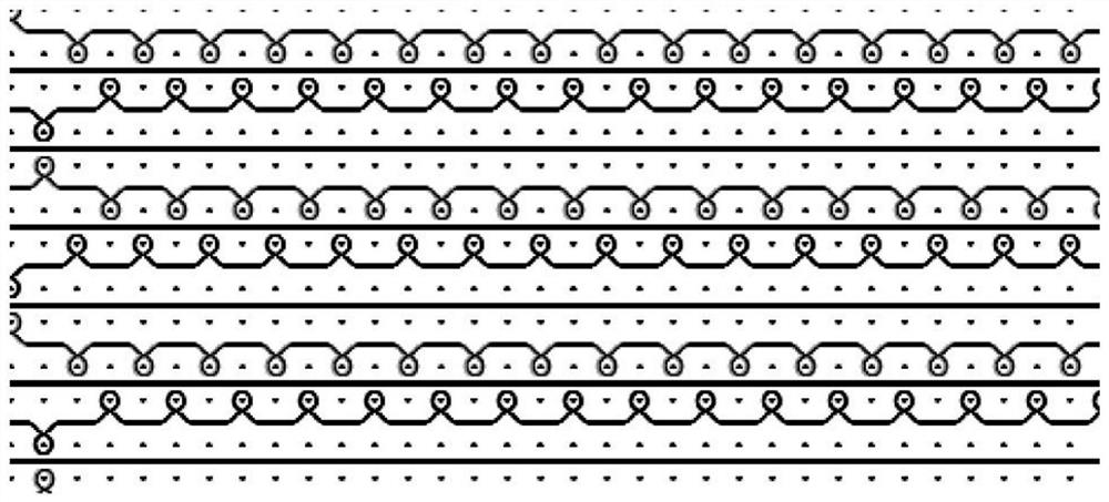 Yarn one-time forming three-dimensional mask weaving method