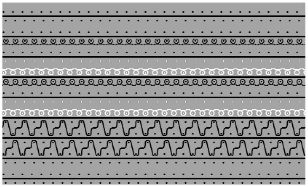 Yarn one-time forming three-dimensional mask weaving method