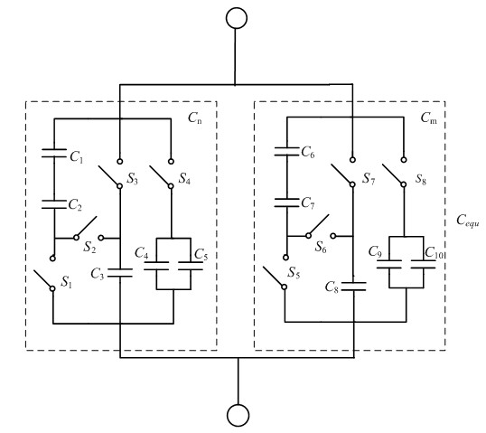 CPT (contact-less power transfer) system based on static capacitor array and control method thereof