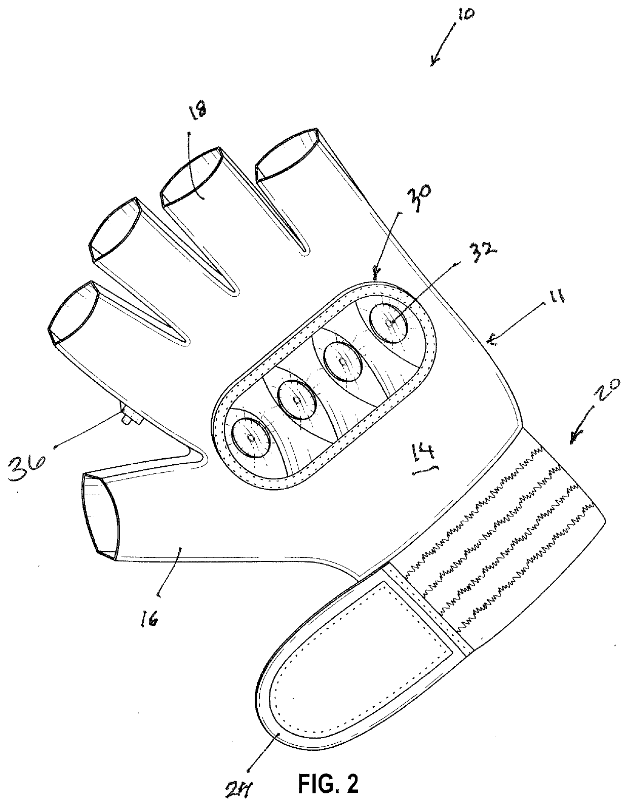 Glove with Palm Pocket