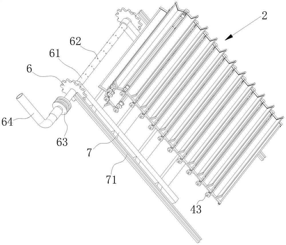 Sewage treatment primary filtering stepped filtering device