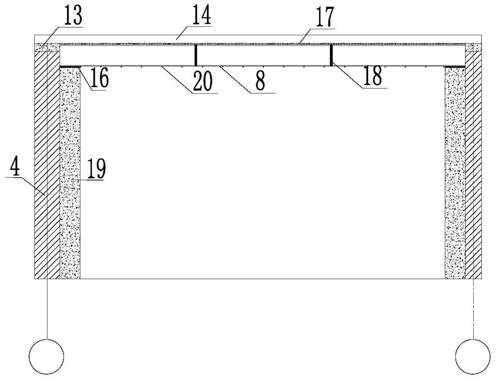 Existing masonry structure transformation construction method