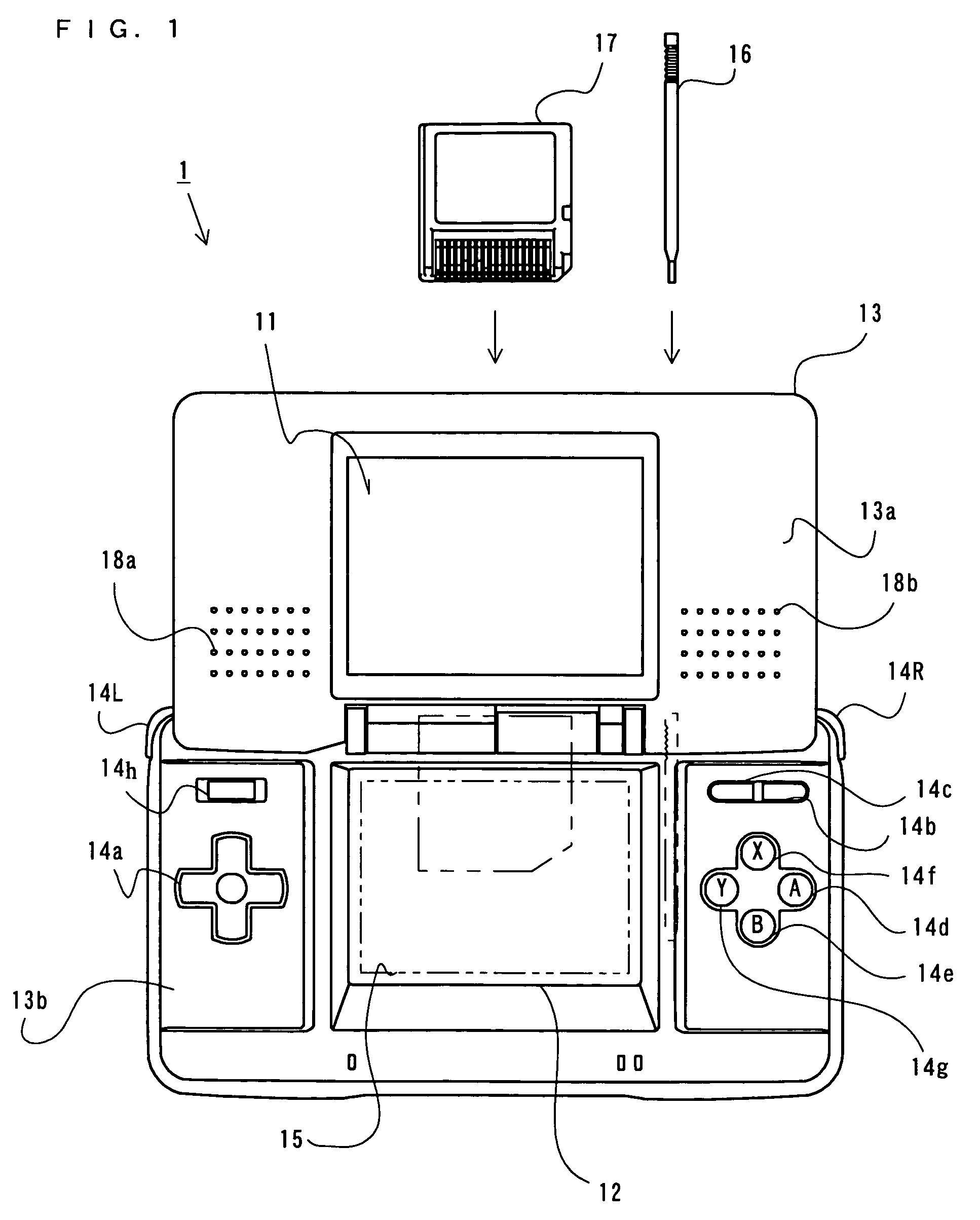 Storage medium storing input position processing program, and input position processing device