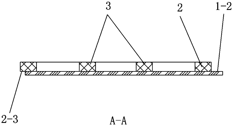 Template unit for cast-in-place concrete wall and construction method thereof