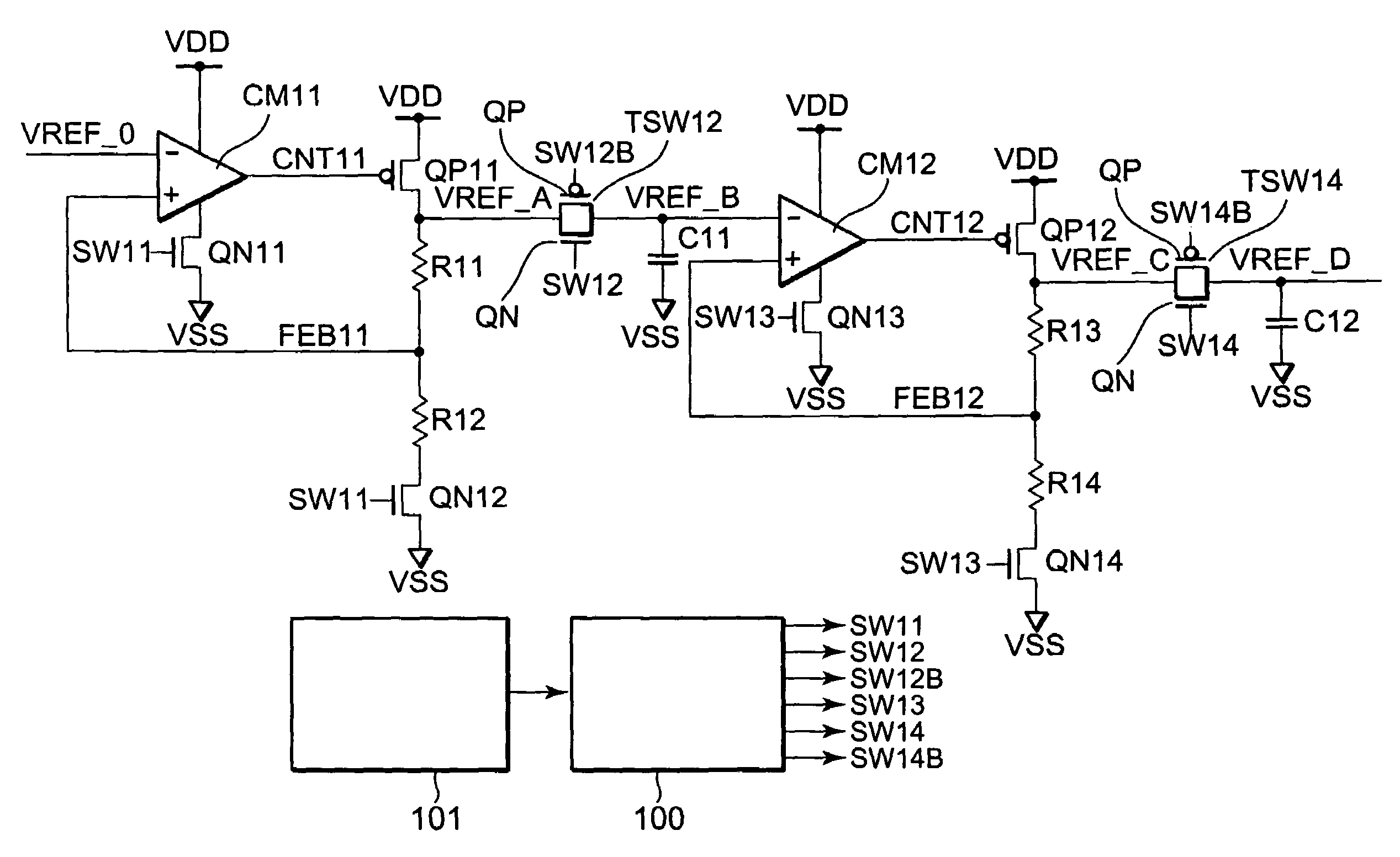 Reference potential generating circuit and semiconductor memory device having the same