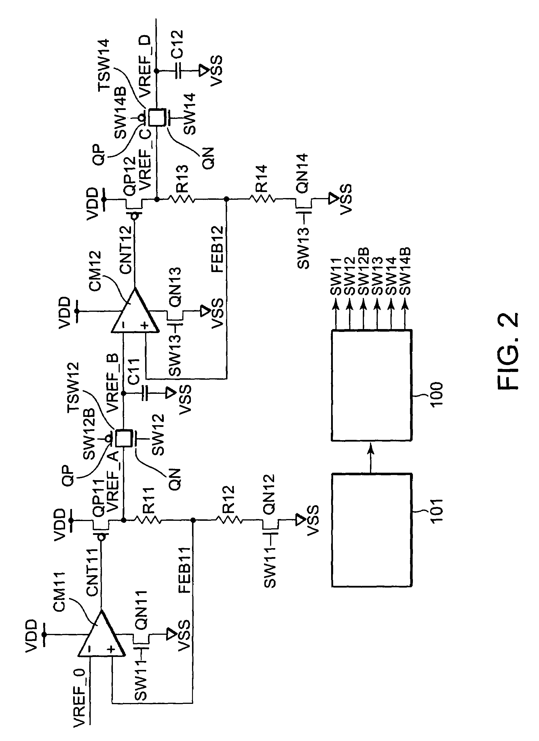 Reference potential generating circuit and semiconductor memory device having the same