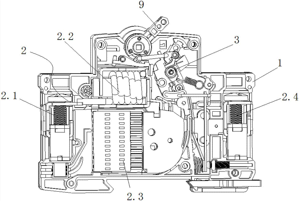 Circuit breaker with automatic control function