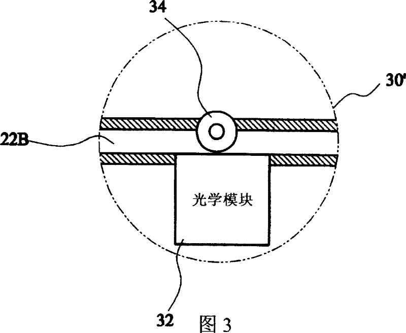 Two-sided scanning device having turnable scanning units and two-sided scanning method