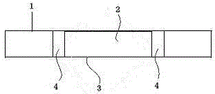 Radioactive bracket for treating malignant tumor of digestive tract and preparation method thereof