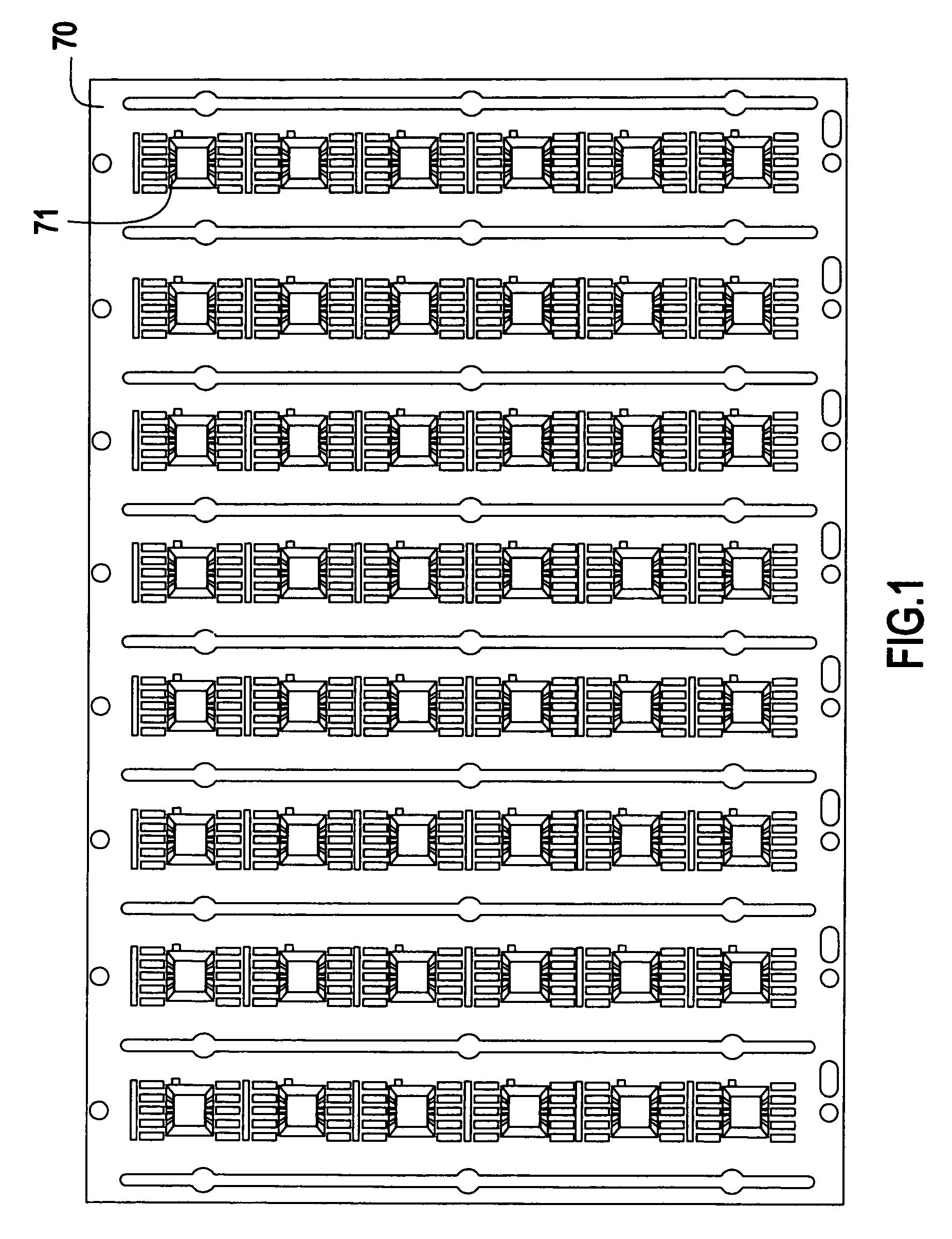 Compound filled in lead IC packaging product