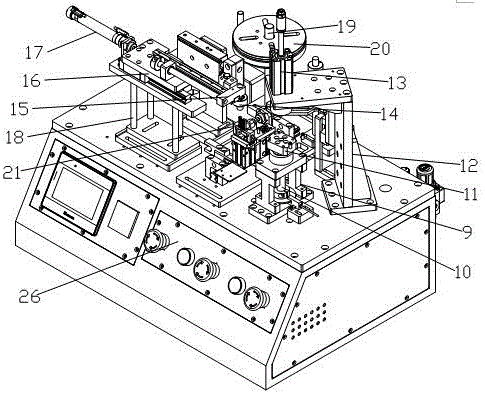 Lateral side film sticking machine