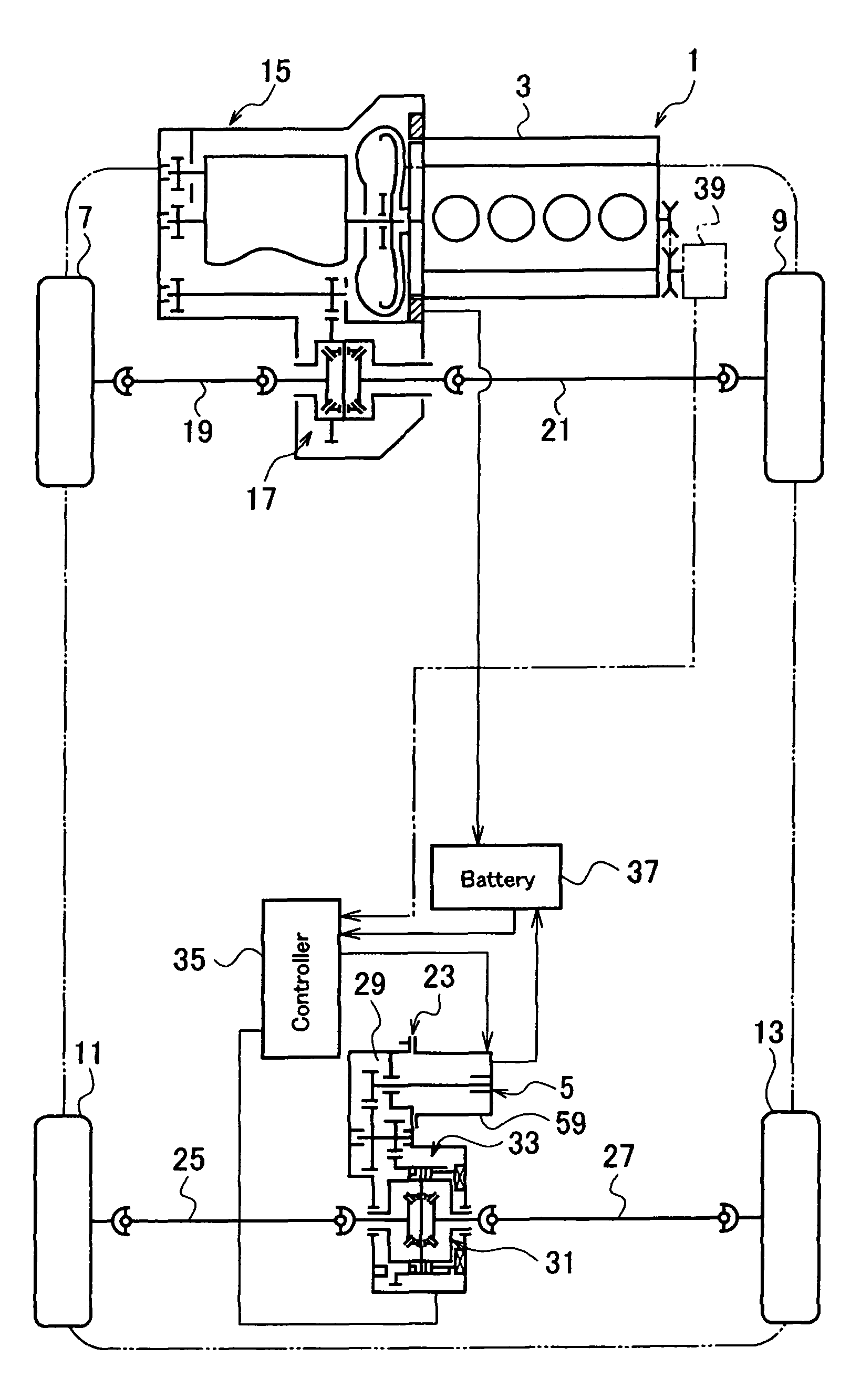 Reduction drive device