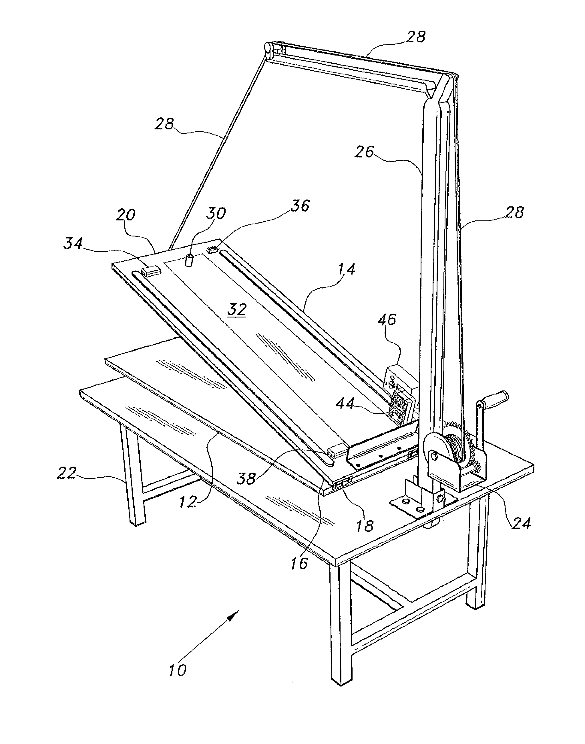 Apparatus for determining coefficients of friction