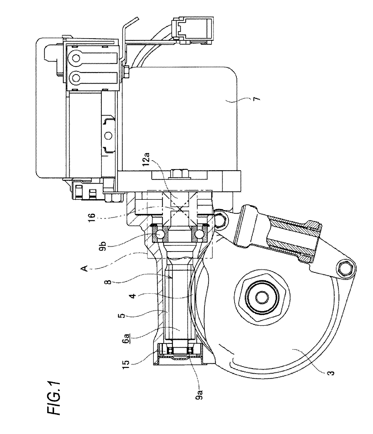 Torque transmission joint and electric power steering device