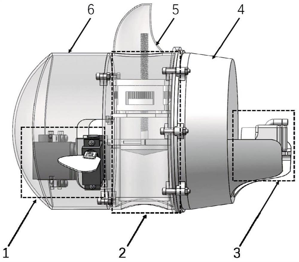 Bionic robotic fish based on bionic fin and pump combined propulsion