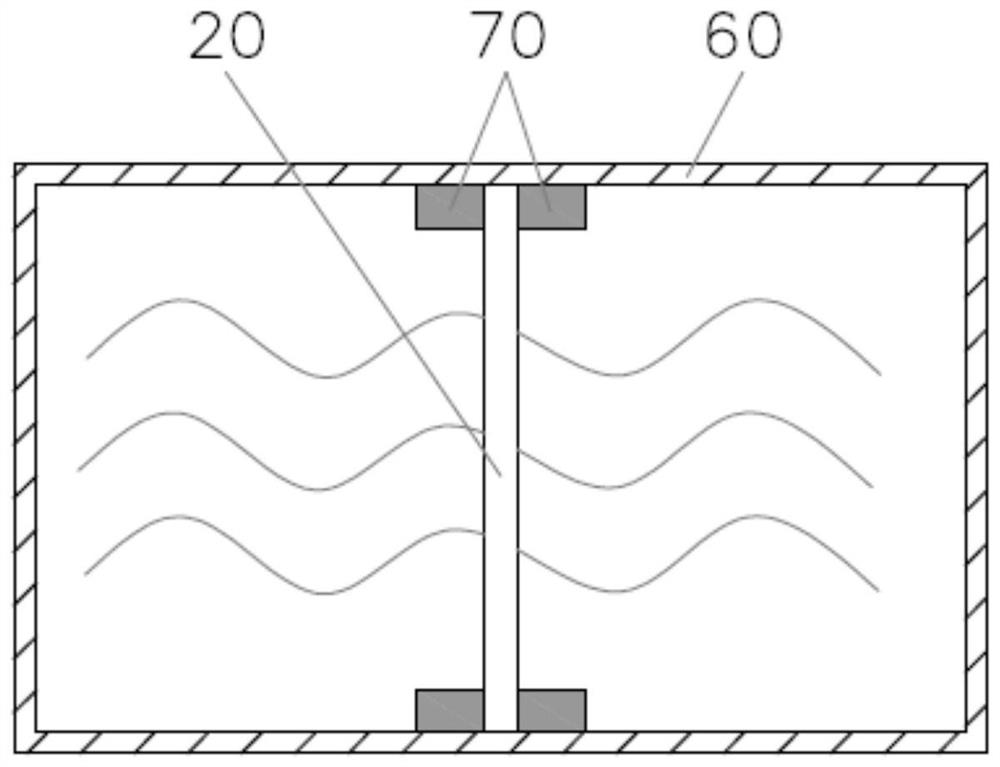 A liquid flow sensor