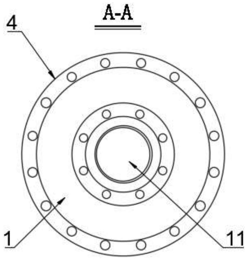 A kind of exhaust gas mixer based on self-healing flame arrester