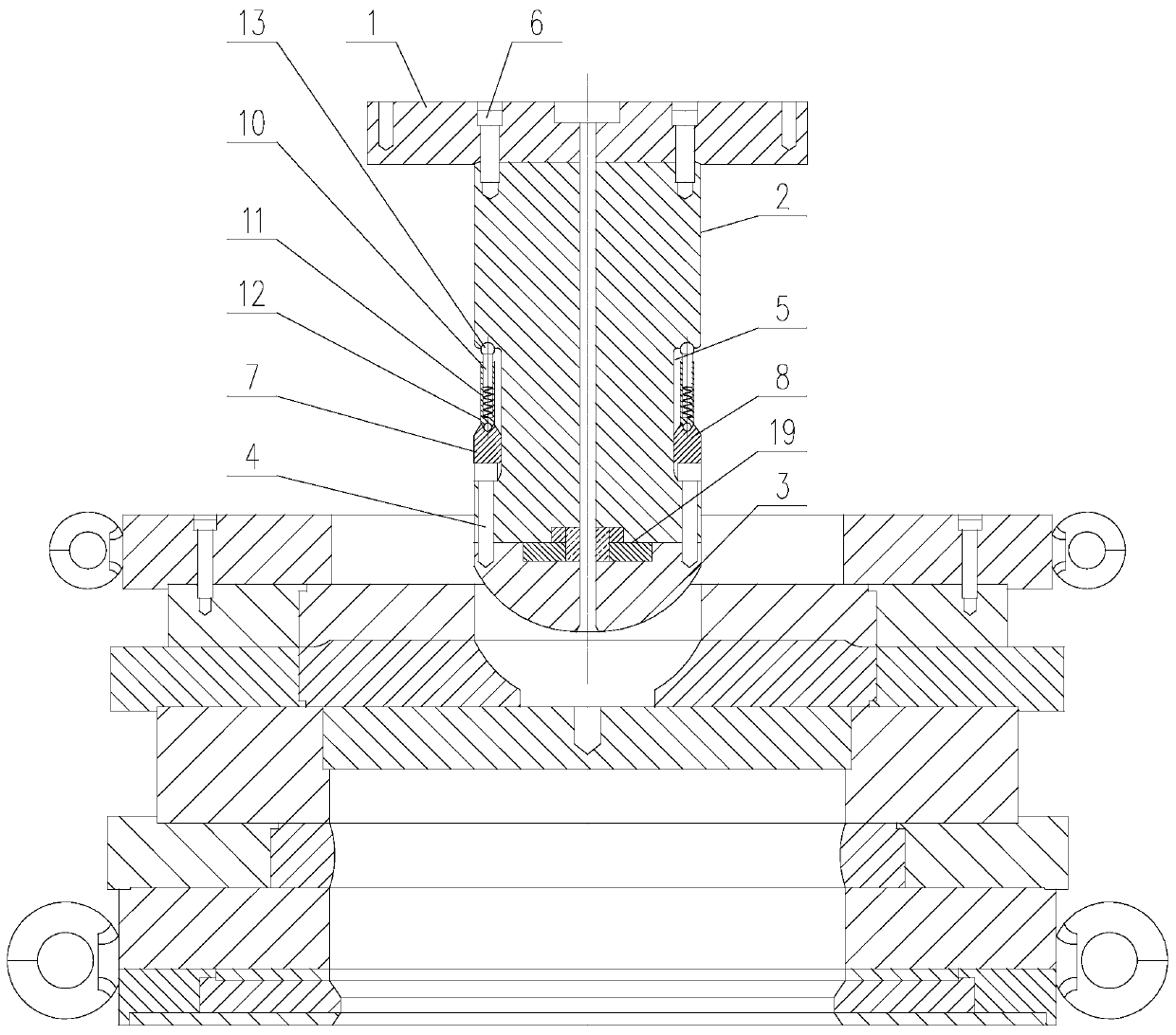 A kind of manufacturing method of high radioactive waste vitrified body storage tank