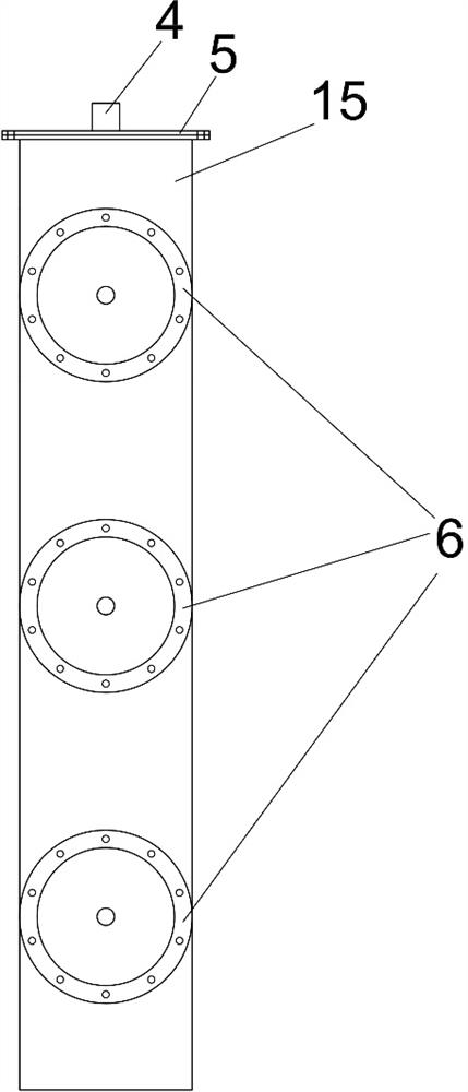 Dynamic pressure-bearing device for simulating reaction process of PRB medium in deep groundwater