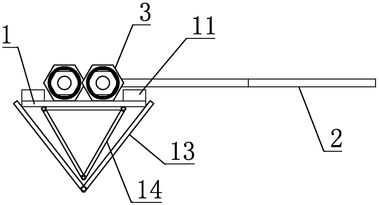 Vertical two-sided shooting target