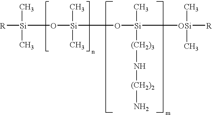 Liquid laundry detergent compositions with silicone blends as fabric care agents