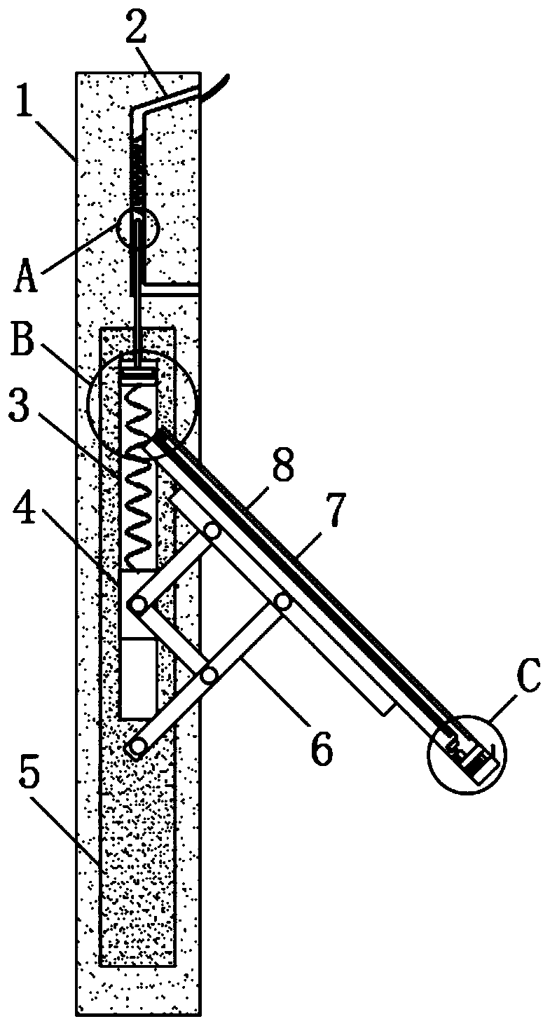 Rainproof window for high-altitude building