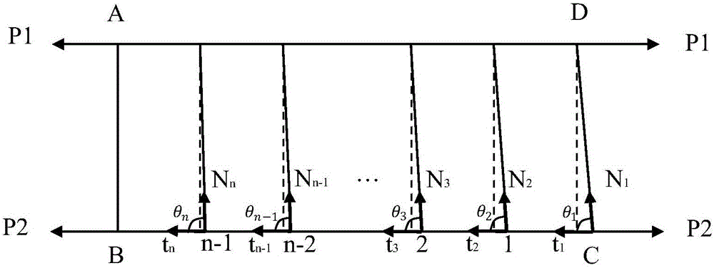 Tied-arch bridge deflection identification method based on long gauge length fiber grating sensors