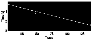 Towing cable earthquake data and little OBS data combined waveform inversion method