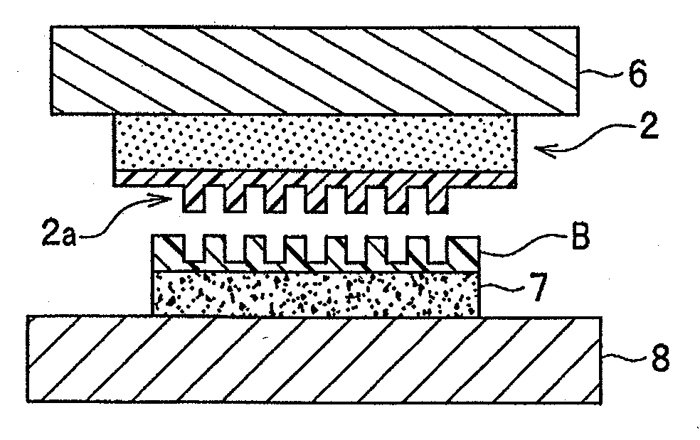 Device and method for transferring micro structure