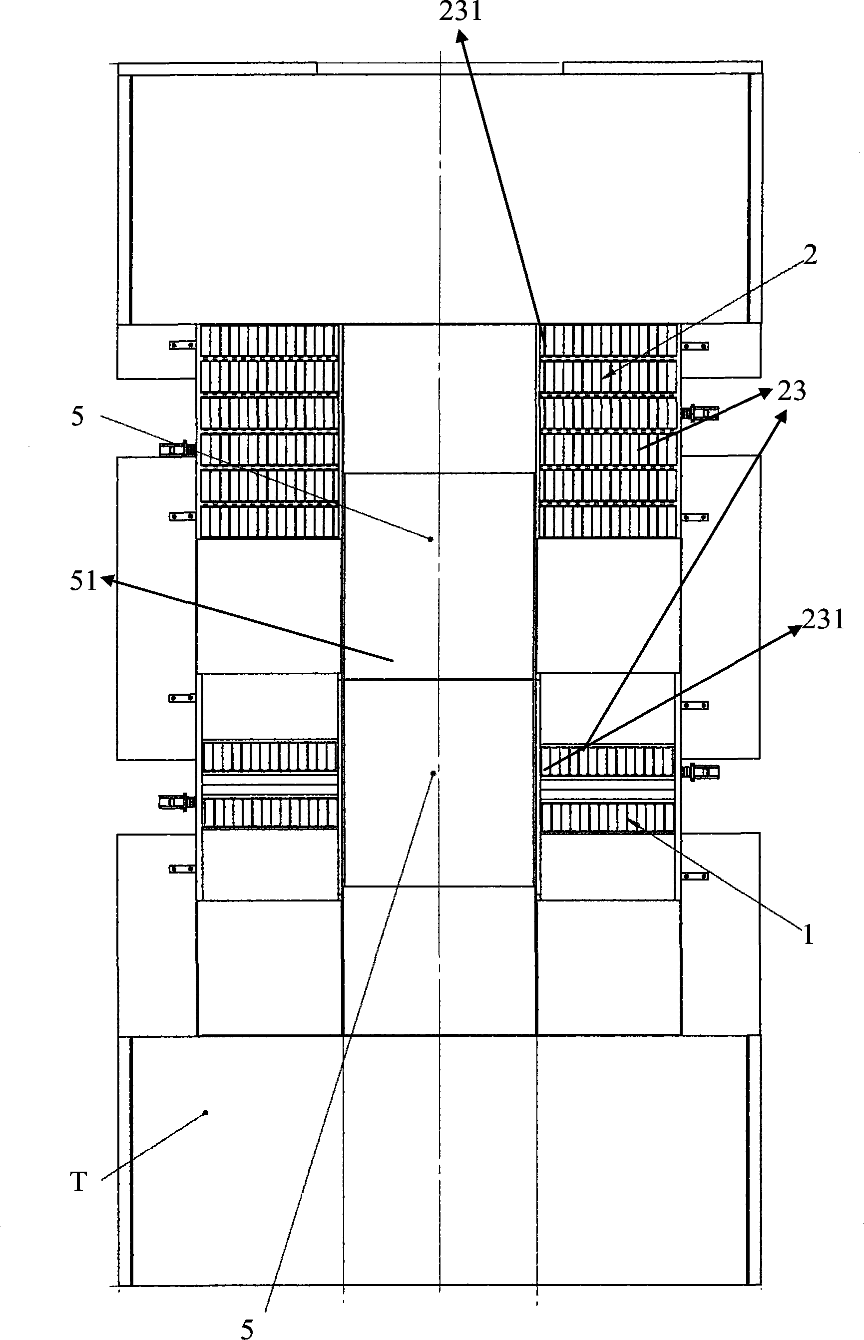 Door curtain system for various types of vehicle positioning platforms