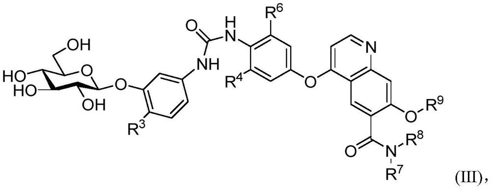 Nitrogen-containing aromatic ring derivatives containing glucose and uses thereof