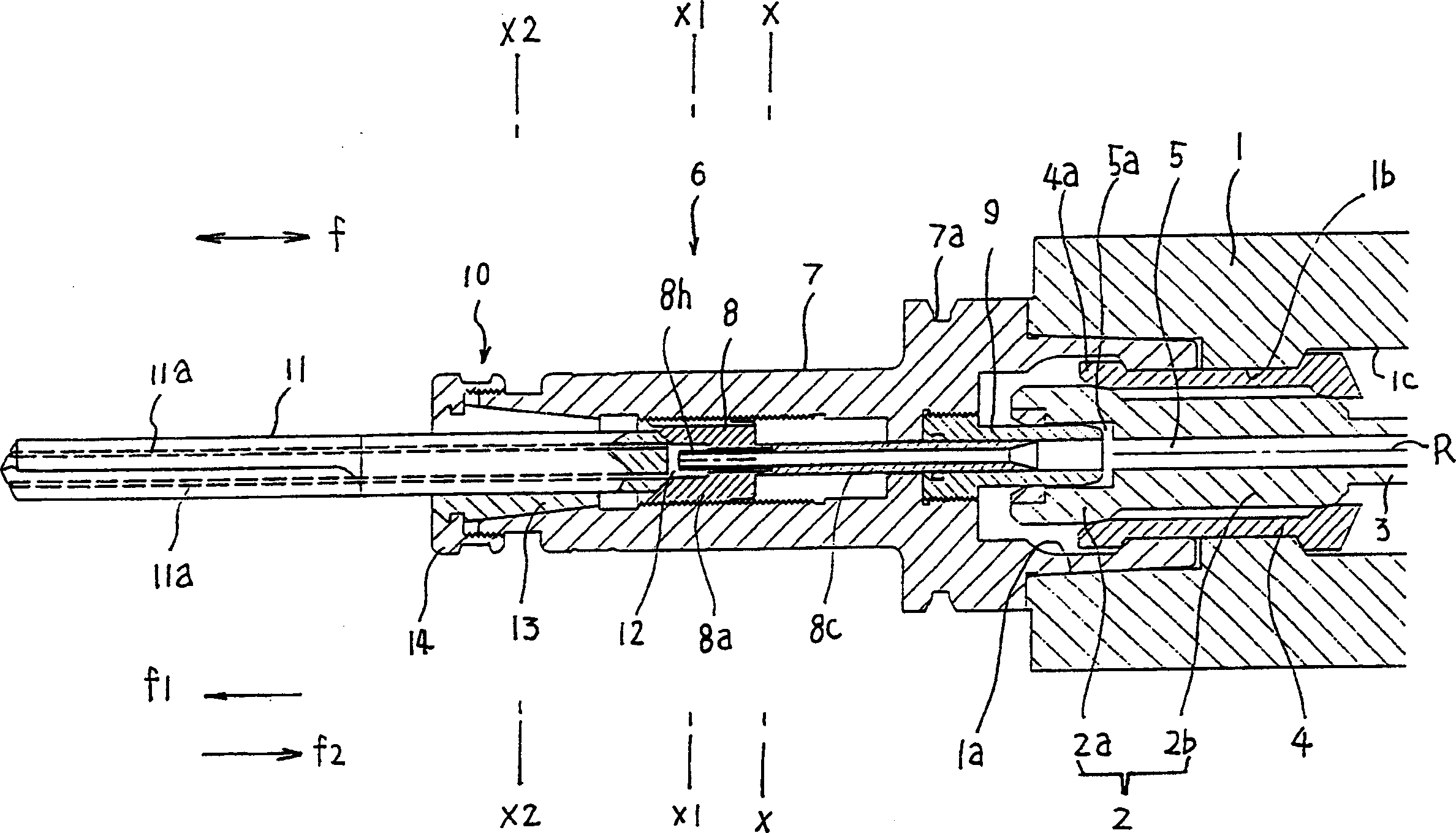 Tool holder of machine tool