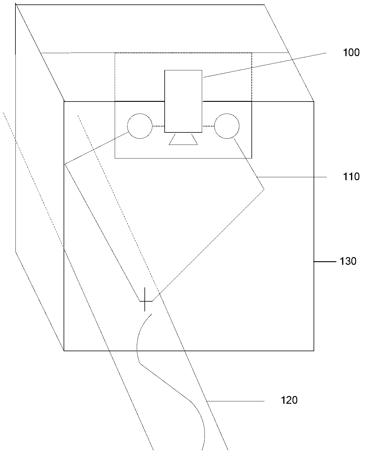 B spline track planning method of robot joint space guided by vision