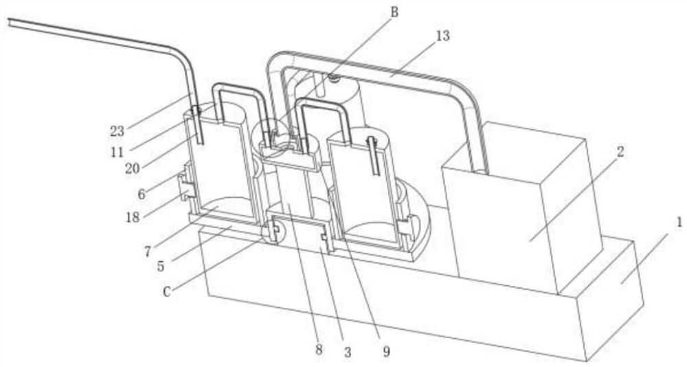 Drainage device for cardiovascular surgery