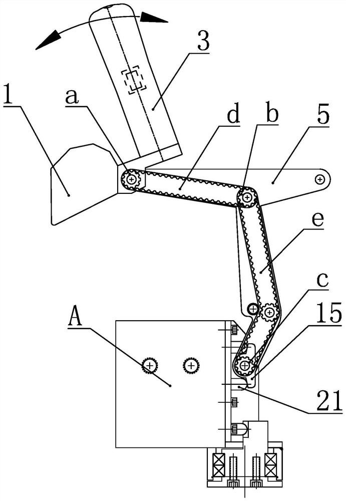 Excavator one-hand control device