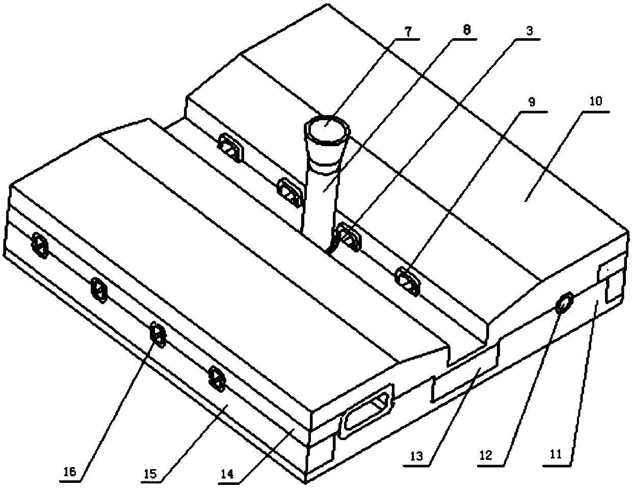 A method for forming a cylinder head