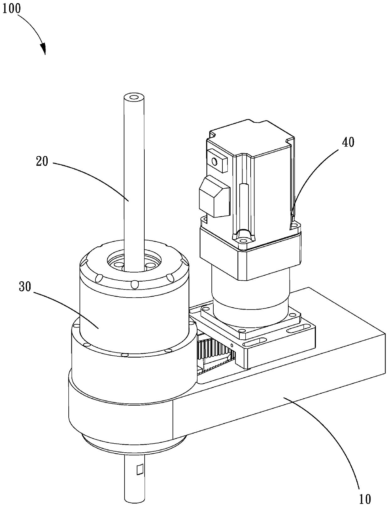 Third-shaft and fourth-shaft joint structure of SCARA robot and SCARA robot