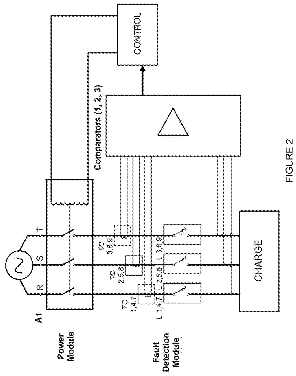 Monitoring and protection device of power distribution transformers on the low voltage side