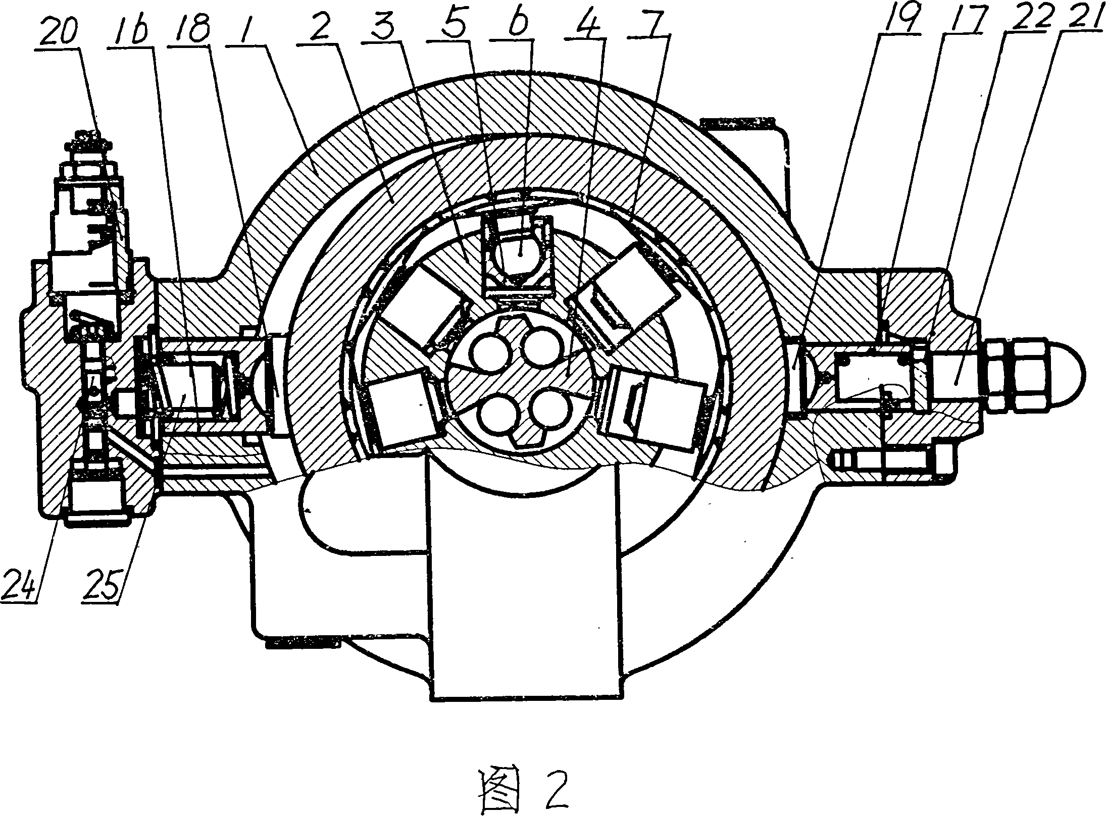 Constant-pressure variable radial-plunger pump